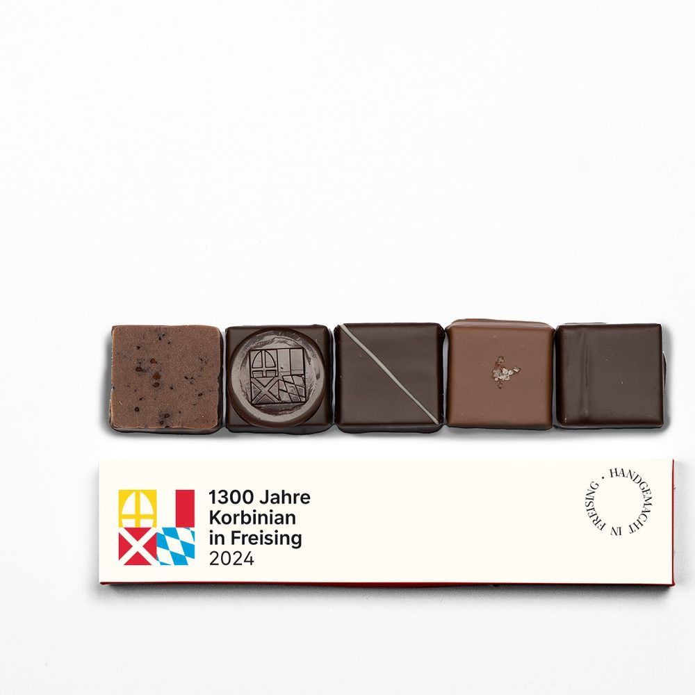 Pralinen mit Faltschachtel